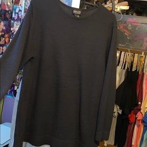ny&co all black sweater